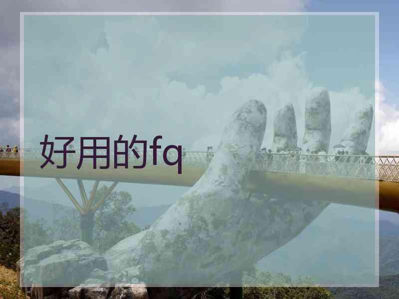 好用的fq