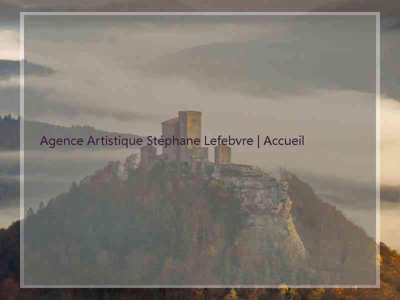 Agence Artistique Stéphane Lefebvre | Accueil