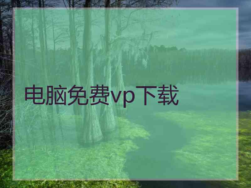 电脑免费vp下载