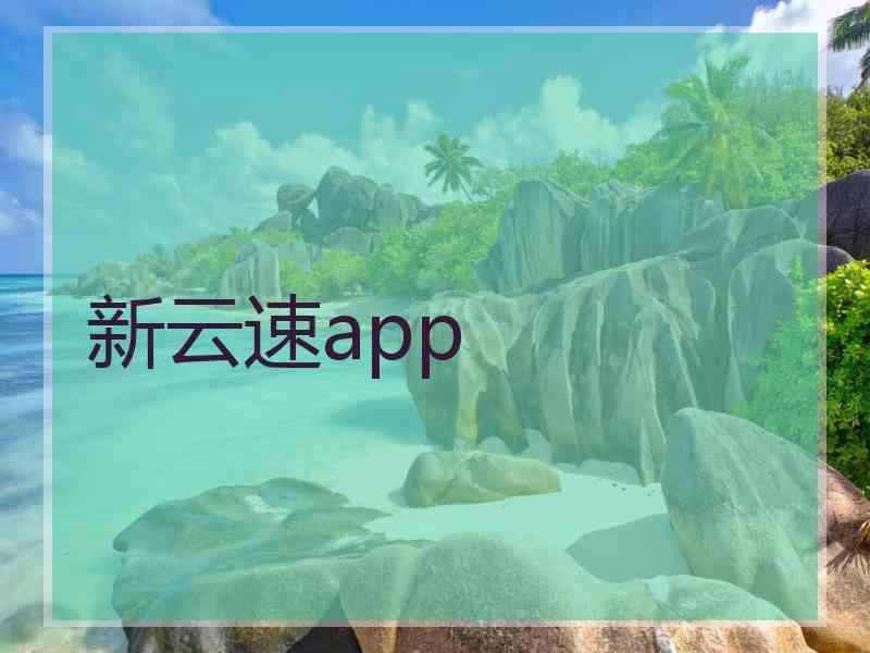 新云速app