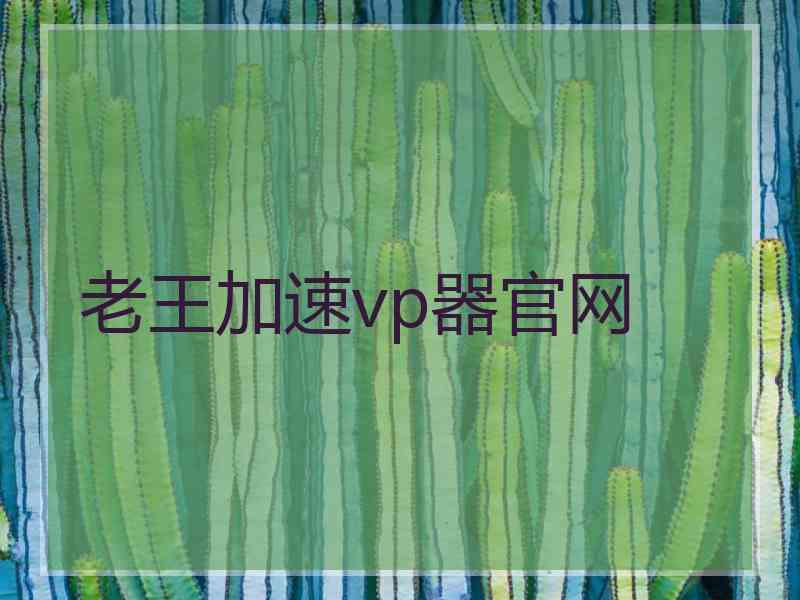 老王加速vp器官网