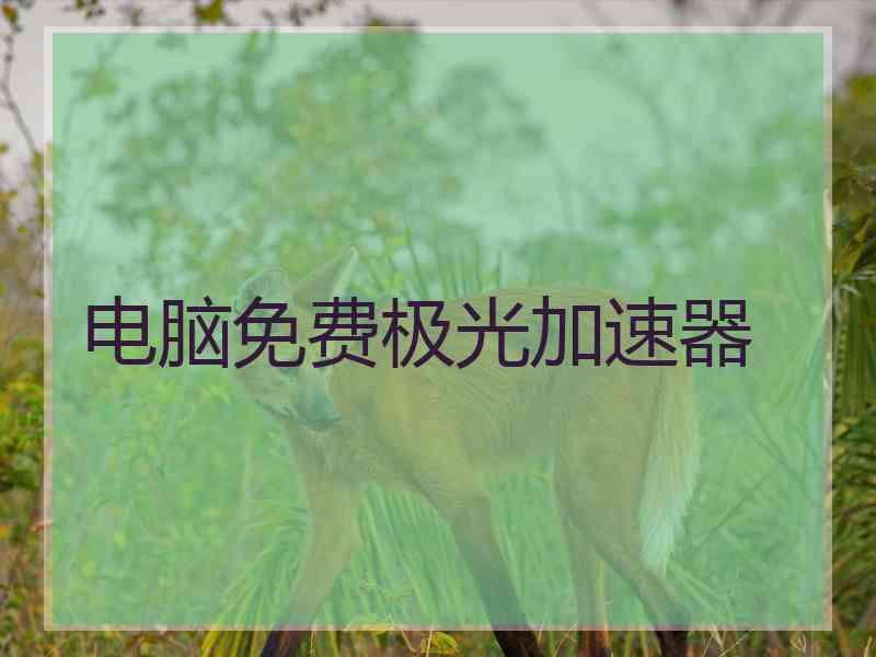 电脑免费极光加速器