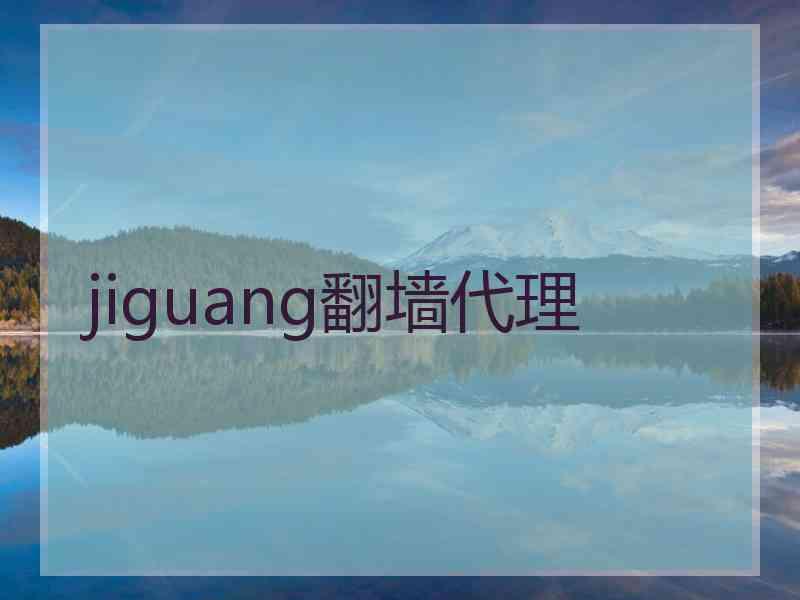 jiguang翻墙代理