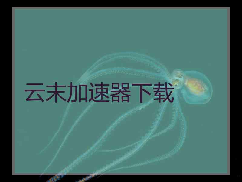 云末加速器下载