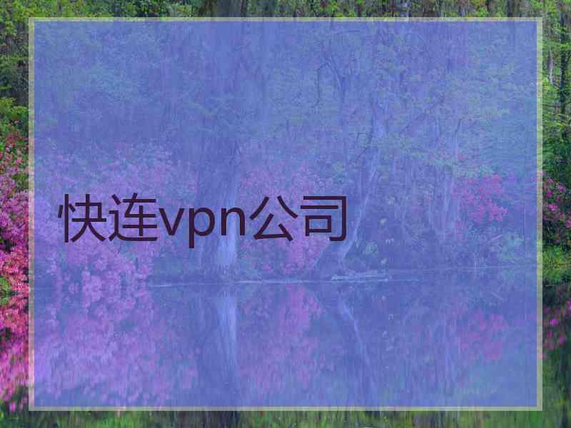 快连vpn公司