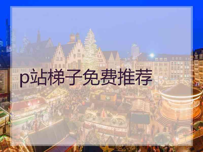 p站梯子免费推荐