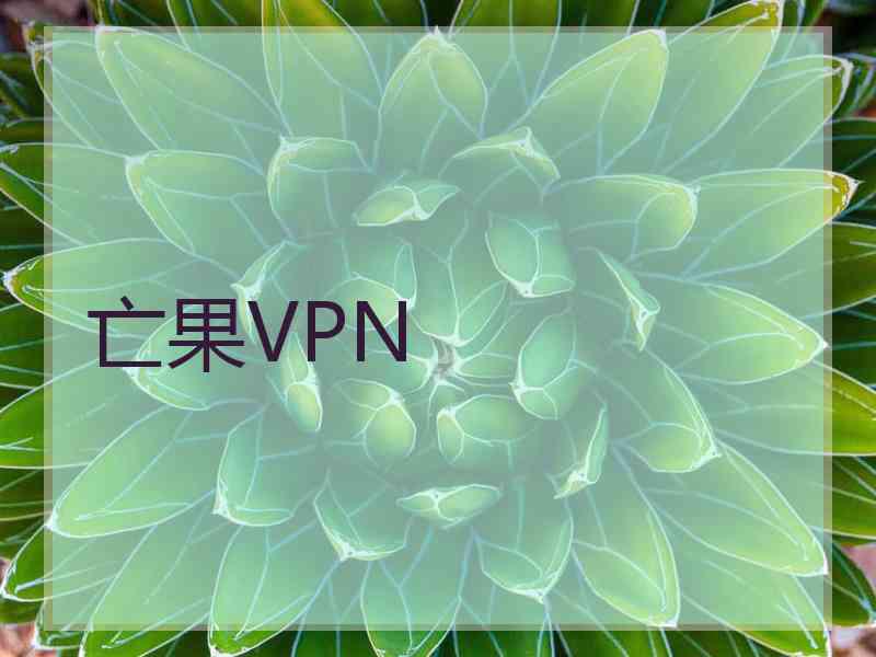 亡果VPN