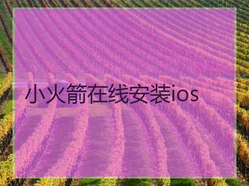 小火箭在线安装ios