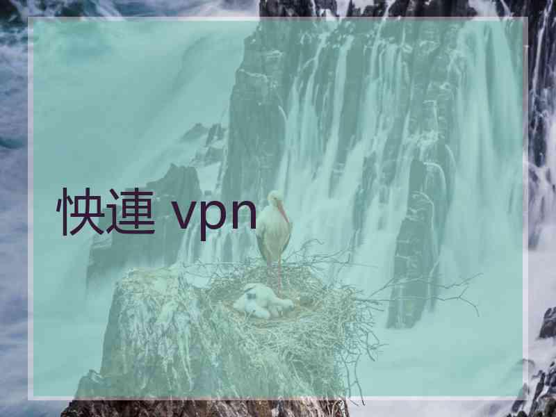 怏連 vpn