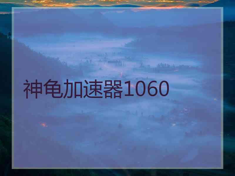 神龟加速器1060