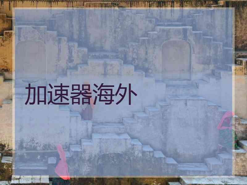 加速器海外