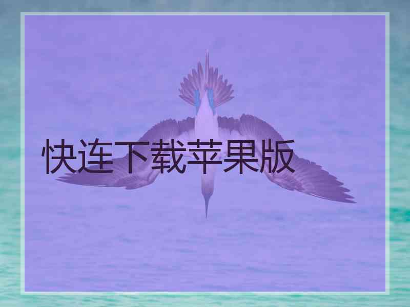 快连下载苹果版