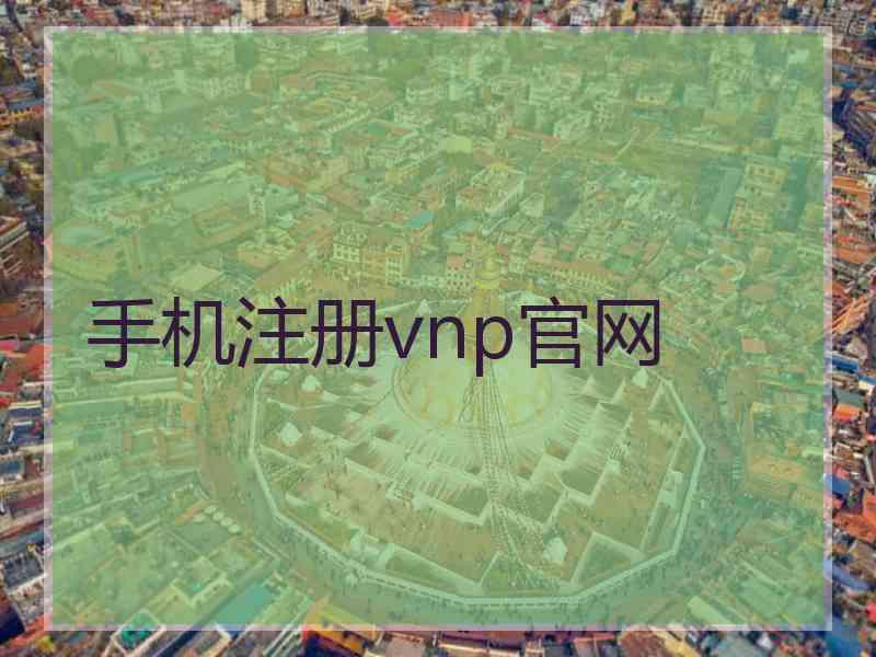 手机注册vnp官网