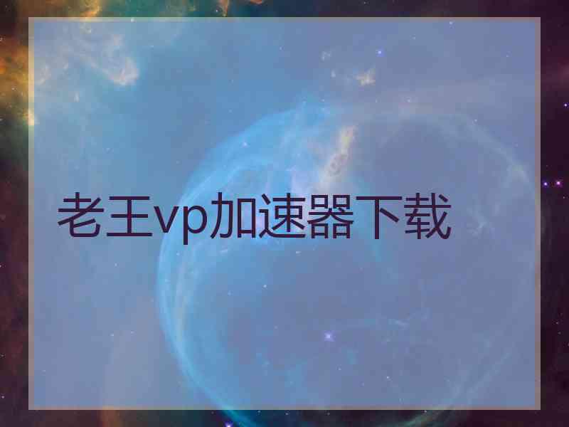 老王vp加速器下载