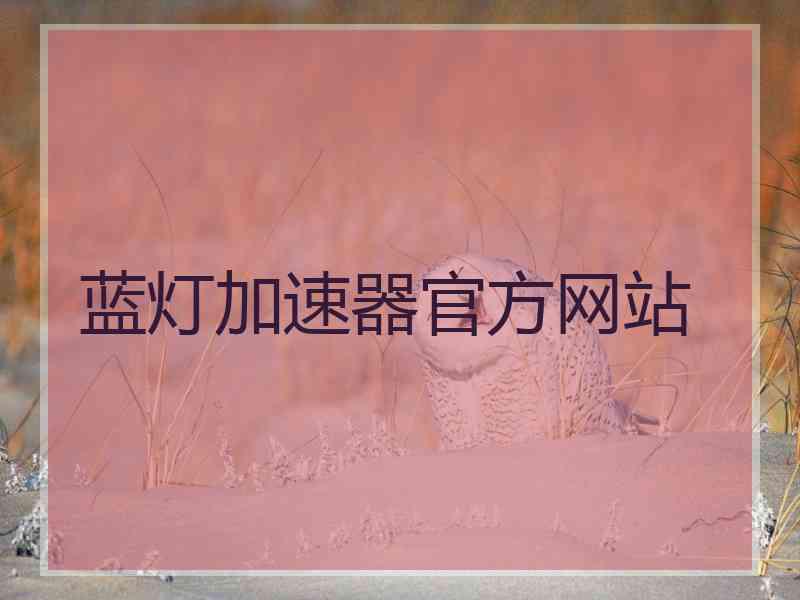 蓝灯加速器官方网站