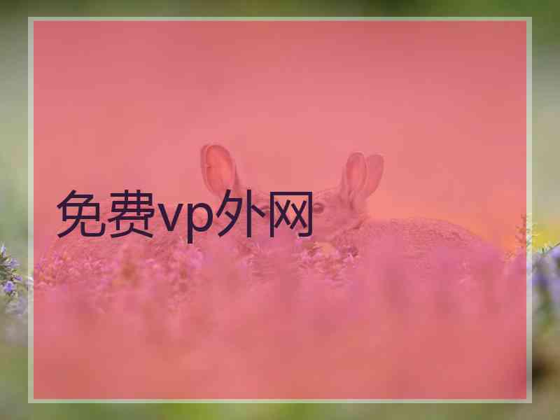免费vp外网