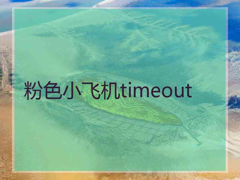 粉色小飞机timeout