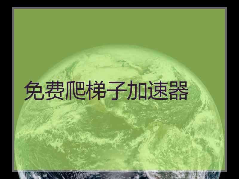 免费爬梯子加速器