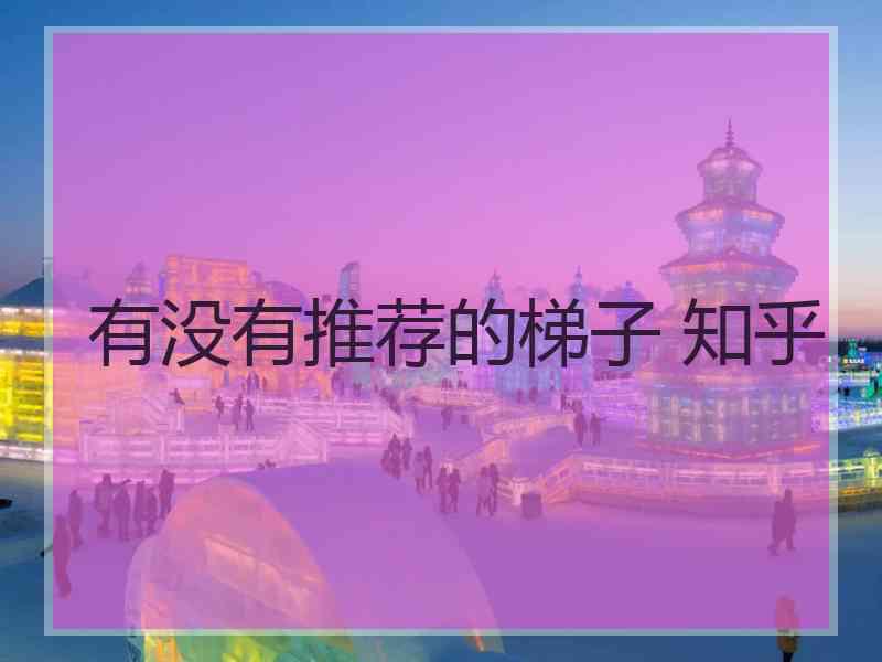 有没有推荐的梯子 知乎