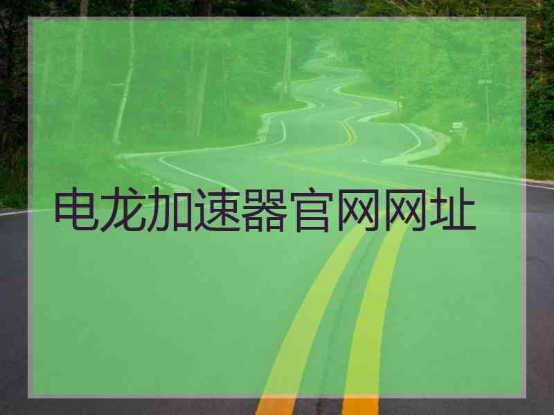 电龙加速器官网网址