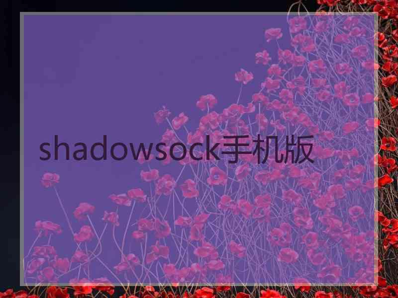 shadowsock手机版