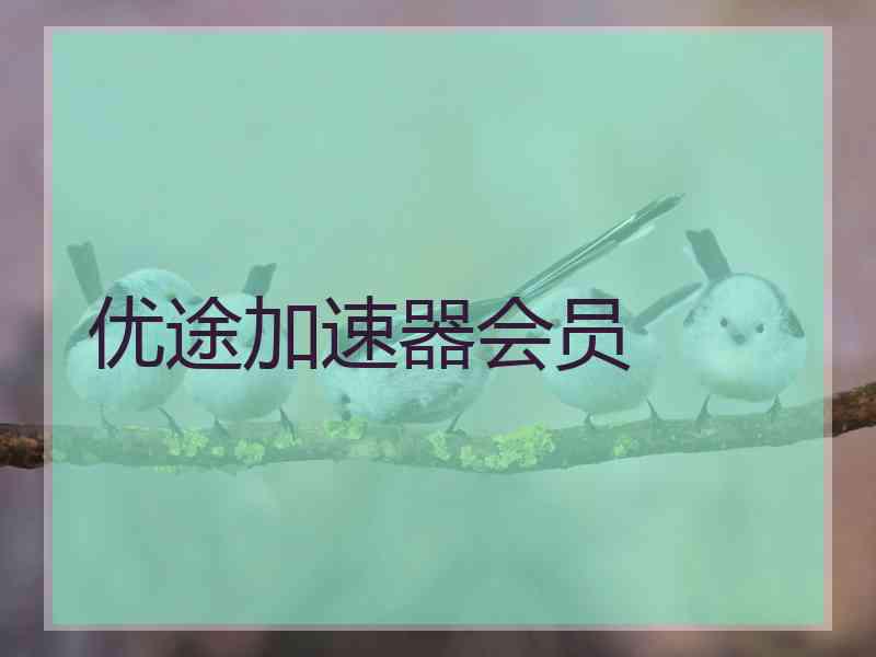 优途加速器会员