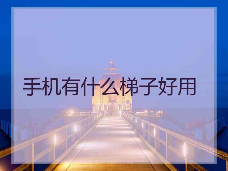 手机有什么梯子好用