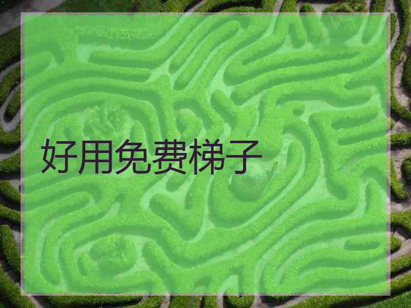 好用免费梯子