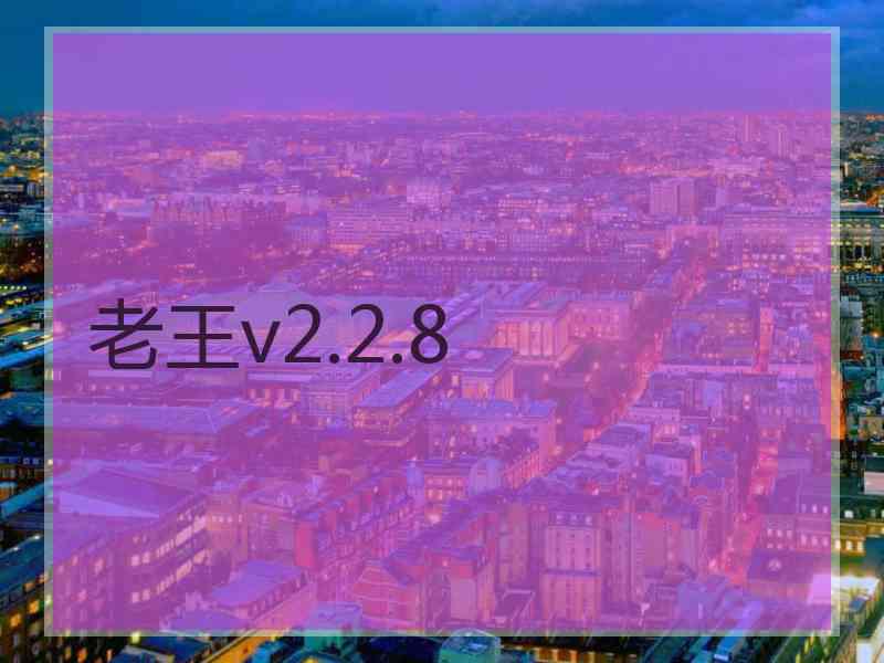 老王v2.2.8