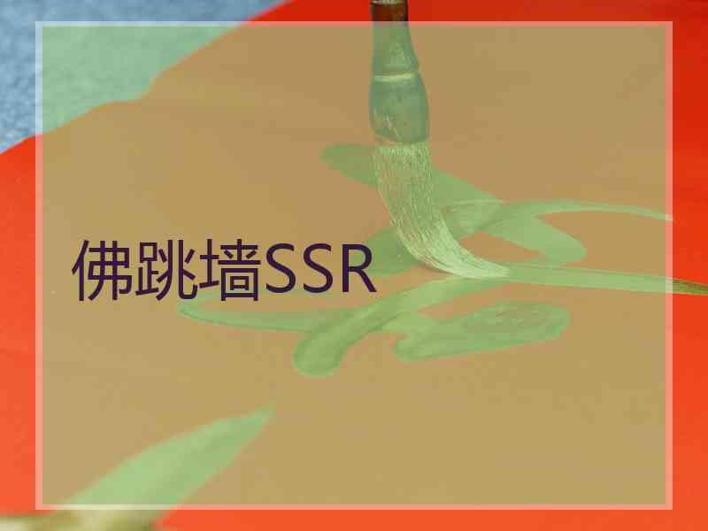 佛跳墙SSR