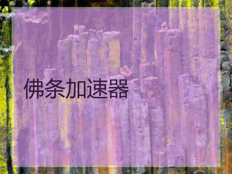 佛条加速器