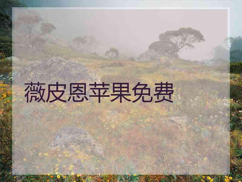 薇皮恩苹果免费