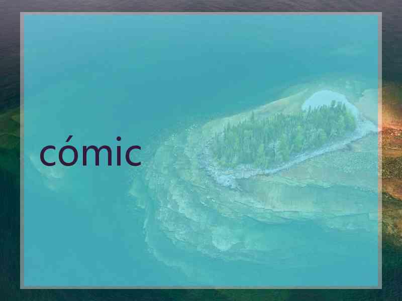 cómic