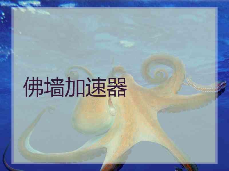 佛墙加速器