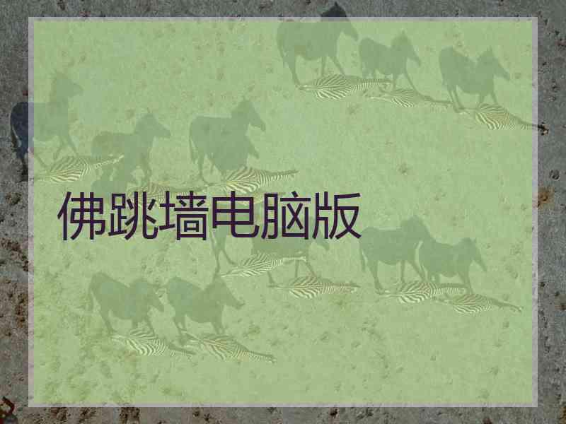 佛跳墙电脑版