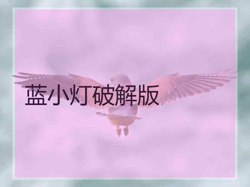 蓝小灯破解版