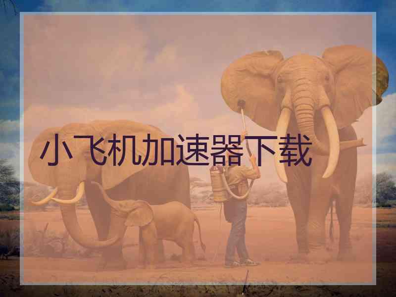 小飞机加速器下载
