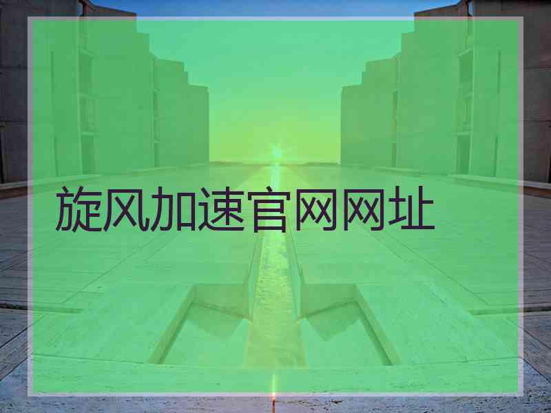 旋风加速官网网址
