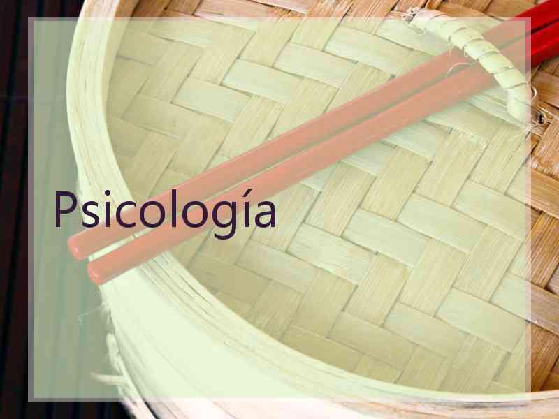 Psicología