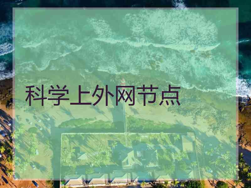 科学上外网节点