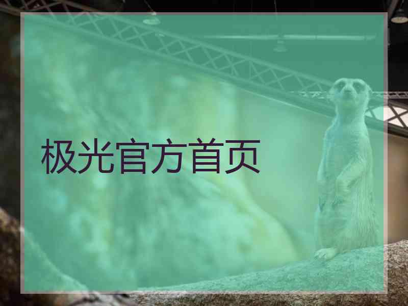 极光官方首页