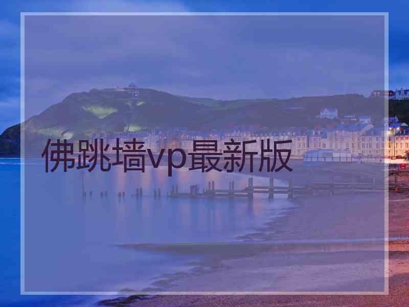 佛跳墙vp最新版