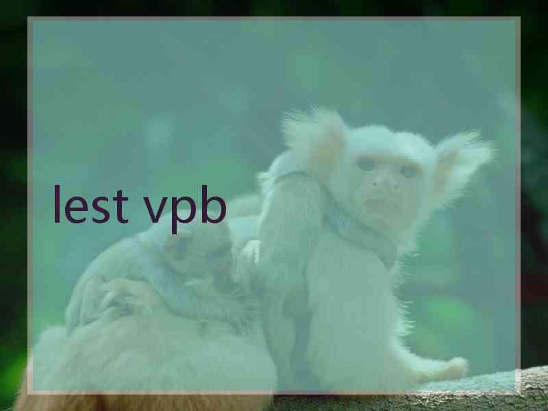 lest vpb