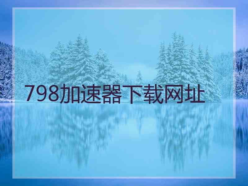 798加速器下载网址