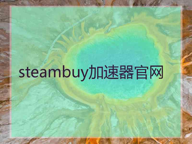 steambuy加速器官网