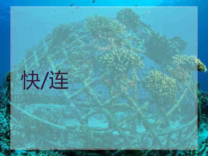 快/连