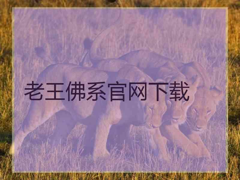 老王佛系官网下载