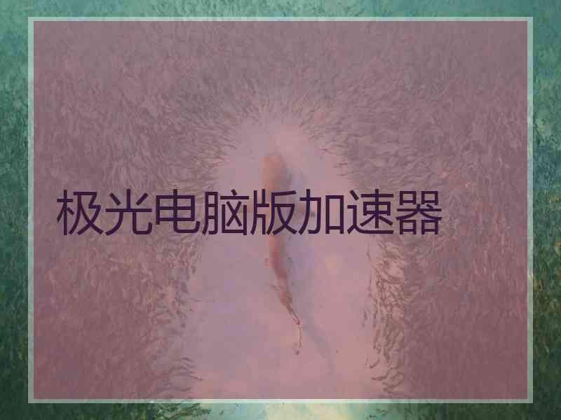 极光电脑版加速器