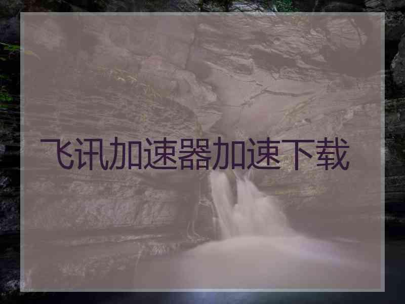 飞讯加速器加速下载