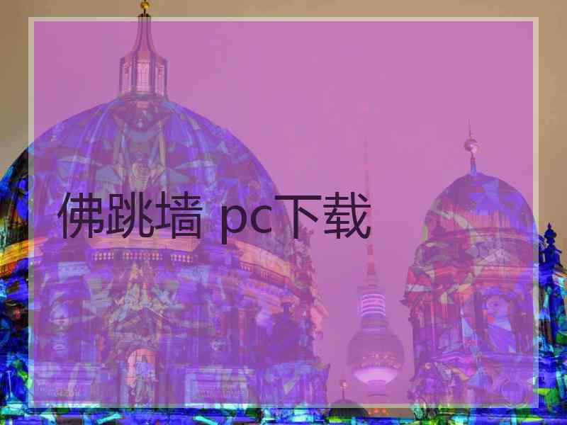 佛跳墙 pc下载